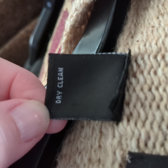 Parisian signature Fine Italian Merino Wool size medium women's open cardigan - Picture 3 of 13